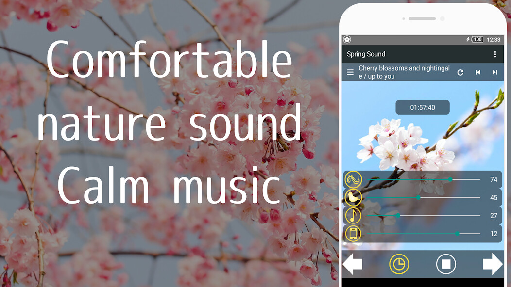 Run android online APK Spring Sound comfortable sleep from MyAndroid or emulate Spring Sound comfortable sleep using MyAndroid