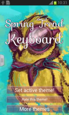 Emulate Android APK Spring Trend Keyboard Emulate Android APK Spring Trend Keyboard
