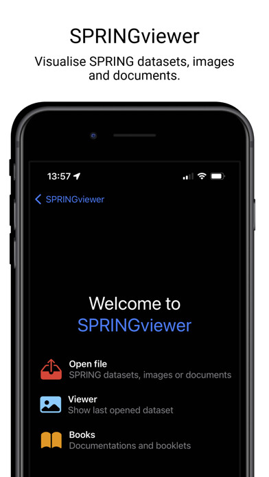 Emulate iPhone app SPRINGviewer using MyAndroid
