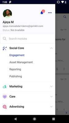 Emulate Android APK Sprinklr Space Emulate Android APK Sprinklr Space