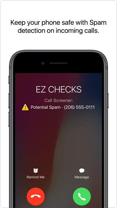 Emulate iPhone app Sprint Call Screener using MyAndroid