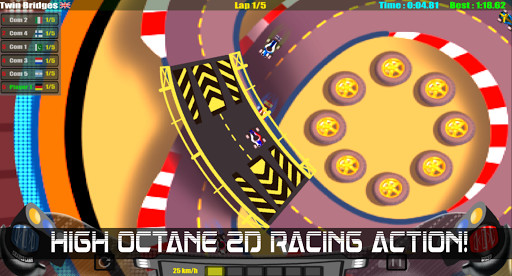 Run android online APK Sprint Racer - 2D Arcade Slot Racing from MyAndroid or emulate Sprint Racer - 2D Arcade Slot Racing using MyAndroid