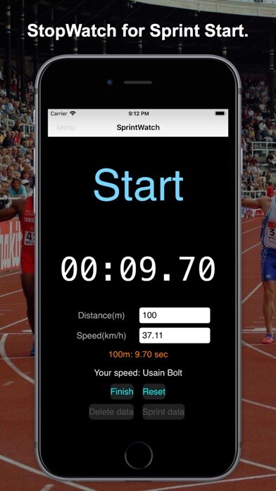 Emulate iPhone app Sprint Start & Sprint Watch using MyAndroid Emulate iPhone app Sprint Start & Sprint Watch using MyAndroid