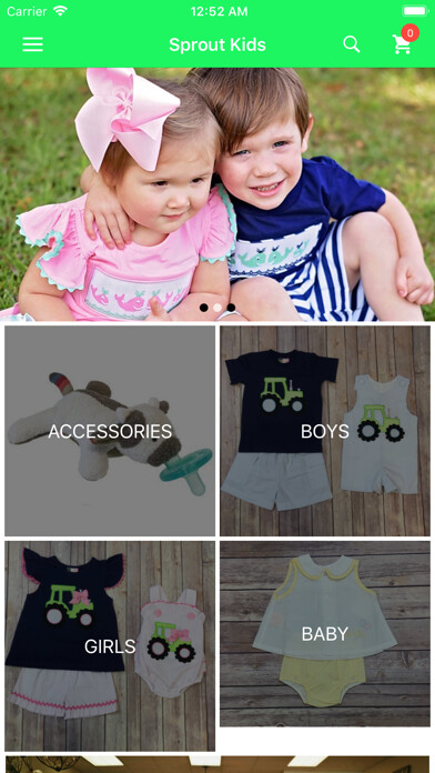 Emulate iPhone app Sprout Kids using MyAndroid Emulate iPhone app Sprout Kids using MyAndroid