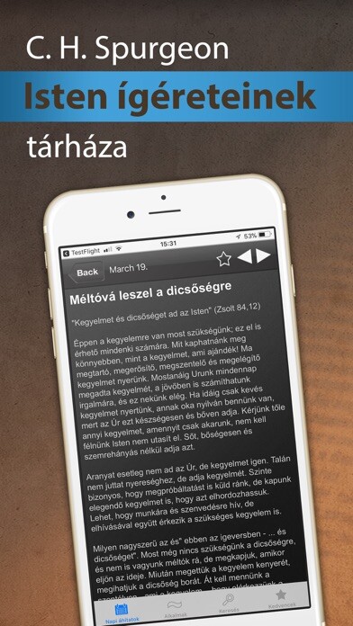Emulate iPhone app Spurgeon IIT using MyAndroid