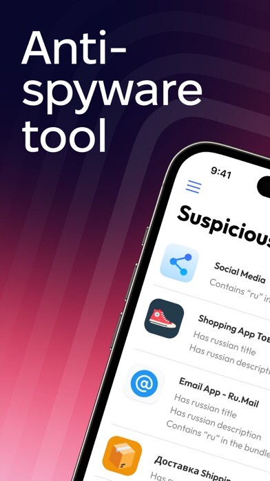 Emulate iPhone app SpyBuster using MyAndroid