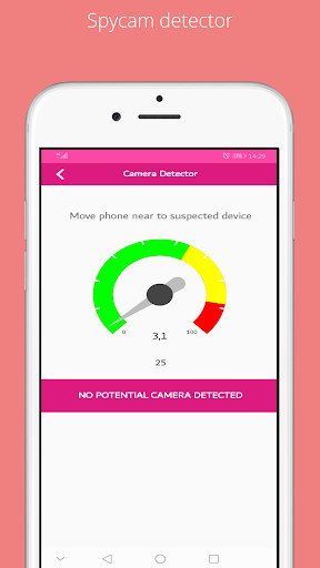 Run android online APK Spycam detector from MyAndroid or emulate Spycam detector using MyAndroid