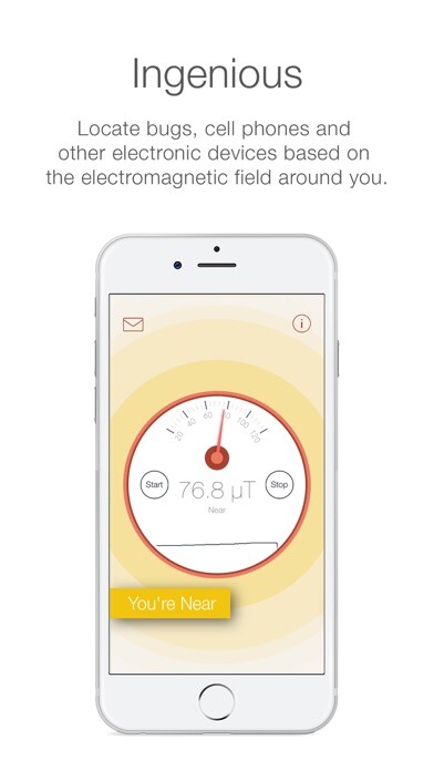 Emulate iPhone app Spy Detector - Bug and Telephone Detector using MyAndroid Emulate iPhone app Spy Detector - Bug and Telephone Detector using MyAndroid