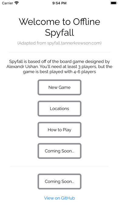 Emulate iPhone app Spyfall Offline using MyAndroid Emulate iPhone app Spyfall Offline using MyAndroid