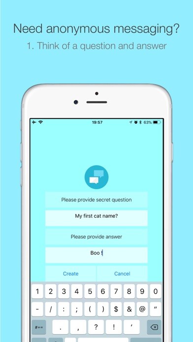 Emulate iPhone app Spy Messenger using MyAndroid