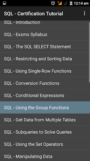 Run android online APK SQL - Certification Tutorial from MyAndroid or emulate SQL - Certification Tutorial using MyAndroid Run android online APK SQL - Certification Tutorial from MyAndroid or emulate SQL - Certification Tutorial using MyAndroid
