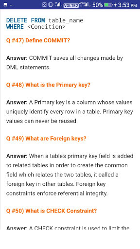 Run android online APK Sql Interview Questions from MyAndroid or emulate Sql Interview Questions using MyAndroid