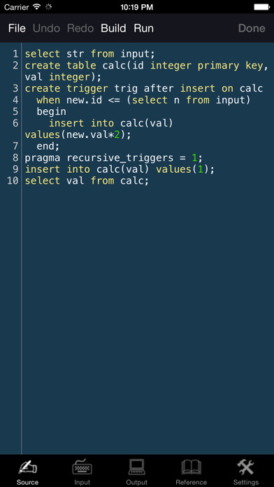 Emulate iPhone app SQL Programming Language using MyAndroid Emulate iPhone app SQL Programming Language using MyAndroid
