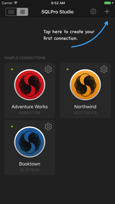 Emulate iPhone app SQLPro Studio database client using MyAndroid Emulate iPhone app SQLPro Studio database client using MyAndroid