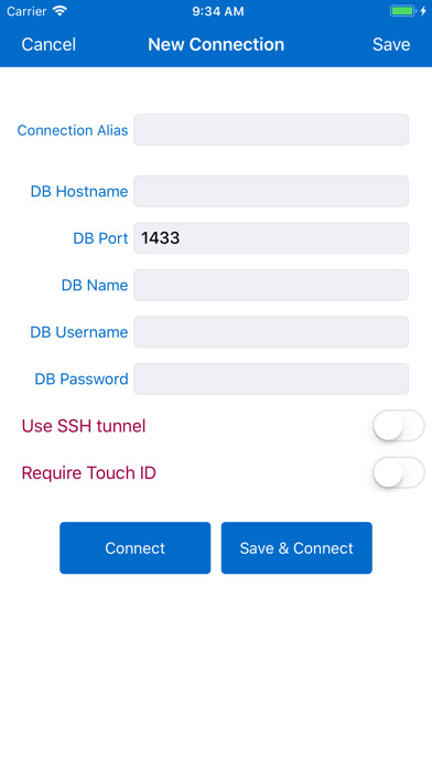 Emulate iPhone app SQL Server Mobile Client using MyAndroid