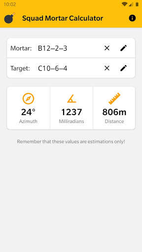 Run android online APK Squad Mortar Calculator from MyAndroid or emulate Squad Mortar Calculator using MyAndroid