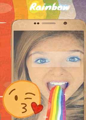 Emulate Android APK Square Cat Doggy face sticker