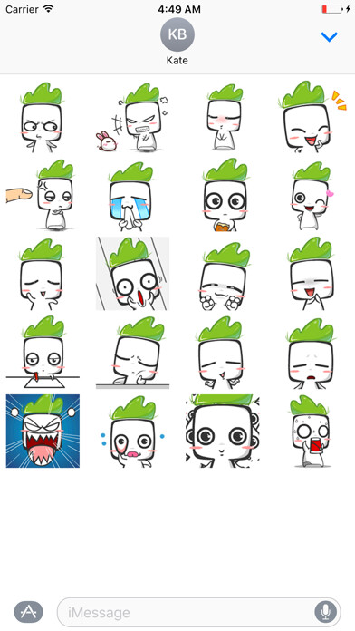 Emulate iPhone app Square Head 2 using MyAndroid