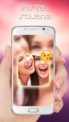 Emulate Android APK square photo Focus effect