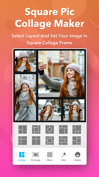 Run android online APK Square Pic Collage Maker from MyAndroid or emulate Square Pic Collage Maker using MyAndroid