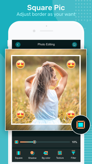 Emulate iPhone app Square Pic - No Crop Editor using MyAndroid Emulate iPhone app Square Pic - No Crop Editor using MyAndroid