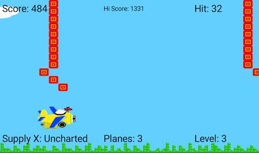 Run android online APK Square Plane -Square Force One from MyAndroid or emulate Square Plane -Square Force One using MyAndroid