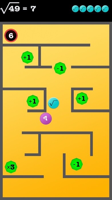 Emulate iPhone app Square Root Marbles using MyAndroid Emulate iPhone app Square Root Marbles using MyAndroid