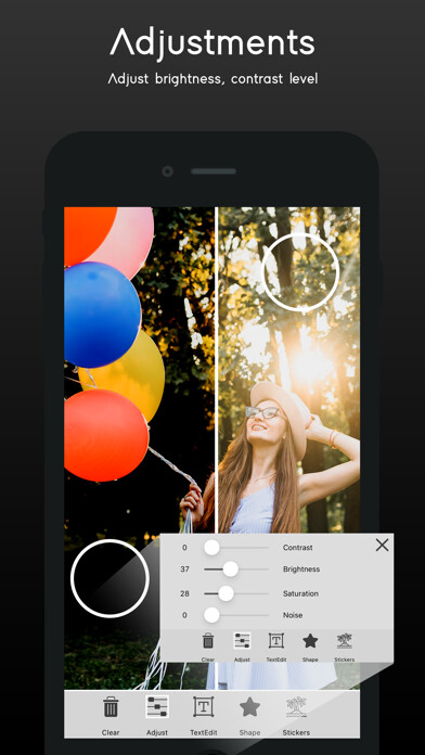 Emulate iPhone app Square Shape Snap Pic using MyAndroid