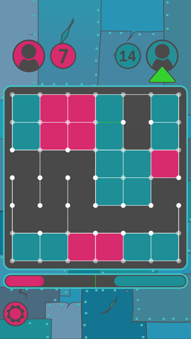 Emulate iPhone app Squares Mobile Game using MyAndroid