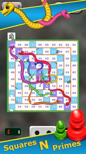 Run android online APK Squares N Primes - Mathematical Snakes & Ladders from MyAndroid or emulate Squares N Primes - Mathematical Snakes & Ladders using MyAndroid