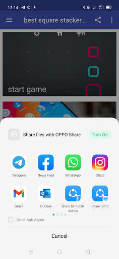 Run android online APK Square stacker game from MyAndroid or emulate Square stacker game using MyAndroid Run android online APK Square stacker game from MyAndroid or emulate Square stacker game using MyAndroid