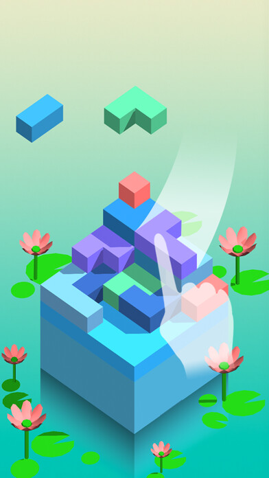 Emulate iPhone app SquareStack - Zen Casual Game using MyAndroid Emulate iPhone app SquareStack - Zen Casual Game using MyAndroid