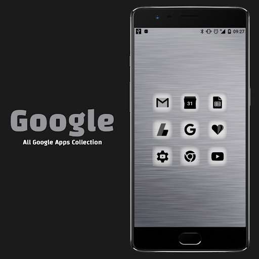 Run android online APK Squaro Icon Pack - Black & White from MyAndroid or emulate Squaro Icon Pack - Black & White using MyAndroid