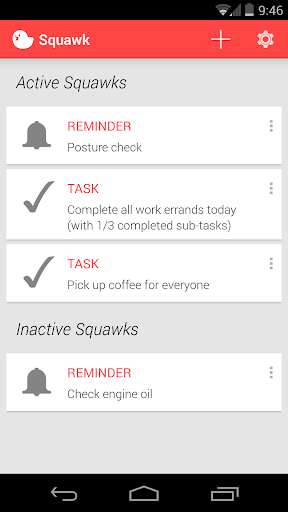 Run android online APK Squawk: Reminders on Unlock from MyAndroid or emulate Squawk: Reminders on Unlock using MyAndroid Run android online APK Squawk: Reminders on Unlock from MyAndroid or emulate Squawk: Reminders on Unlock using MyAndroid