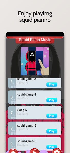 Run android online APK Squid 2 Game - Piano Tiles from MyAndroid or emulate Squid 2 Game - Piano Tiles using MyAndroid