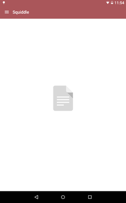 Emulate Android APK Squiddle - notepad