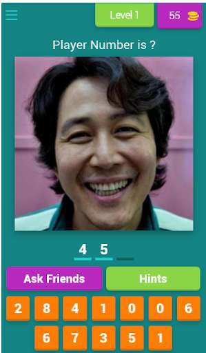 Run android online APK Squid Game Quiz & Trivia from MyAndroid or emulate Squid Game Quiz & Trivia using MyAndroid
