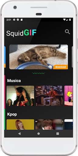 Run android online APK SquidGIF from MyAndroid or emulate SquidGIF using MyAndroid