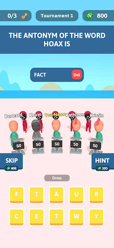 Run android online APK Squid Survival Quiz from MyAndroid or emulate Squid Survival Quiz using MyAndroid