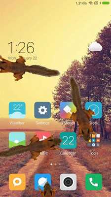 Emulate Android APK Squirrel in phone prank