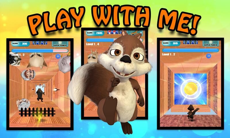 Run android online APK Squirrel Run 4D – Hazel Fun from MyAndroid or emulate Squirrel Run 4D – Hazel Fun using MyAndroid