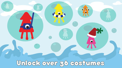 Emulate iPhone app Squishing Squid - Switch and Squish the Colorful Squid using MyAndroid