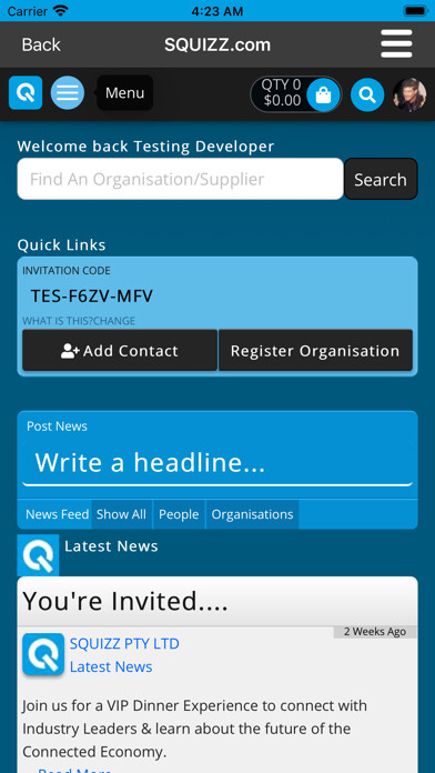 Emulate iPhone app Squizz.com using MyAndroid Emulate iPhone app Squizz.com using MyAndroid