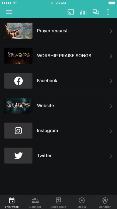 Emulate iPhone app SRADIO5 using MyAndroid
