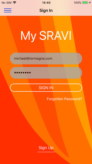 Emulate iPhone app SRAVI using MyAndroid Emulate iPhone app SRAVI using MyAndroid
