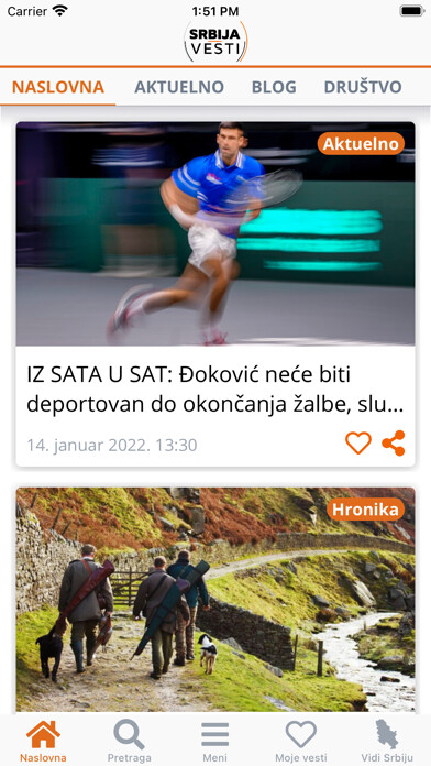 Emulate iPhone app Srbija Vesti - biraj šta ?itaš using MyAndroid Emulate iPhone app Srbija Vesti - biraj šta ?itaš using MyAndroid