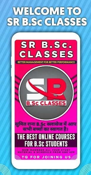 Run android online APK SR B.Sc. Classes from MyAndroid or emulate SR B.Sc. Classes using MyAndroid