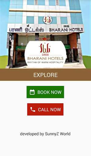 Run android online APK Sree Bharani Hotels from MyAndroid or emulate Sree Bharani Hotels using MyAndroid