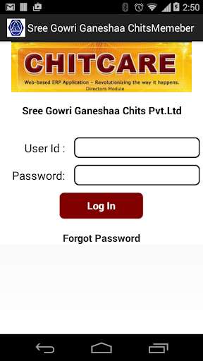 Run android online APK Sree GowriGaneshaa Chit Member from MyAndroid or emulate Sree GowriGaneshaa Chit Member using MyAndroid