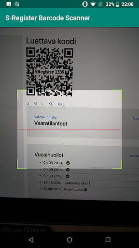 Run android online APK S-Register Viivakoodinlukija from MyAndroid or emulate S-Register Viivakoodinlukija using MyAndroid